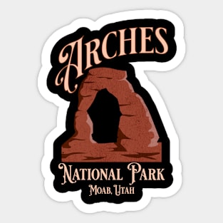 Arches National Park Sticker